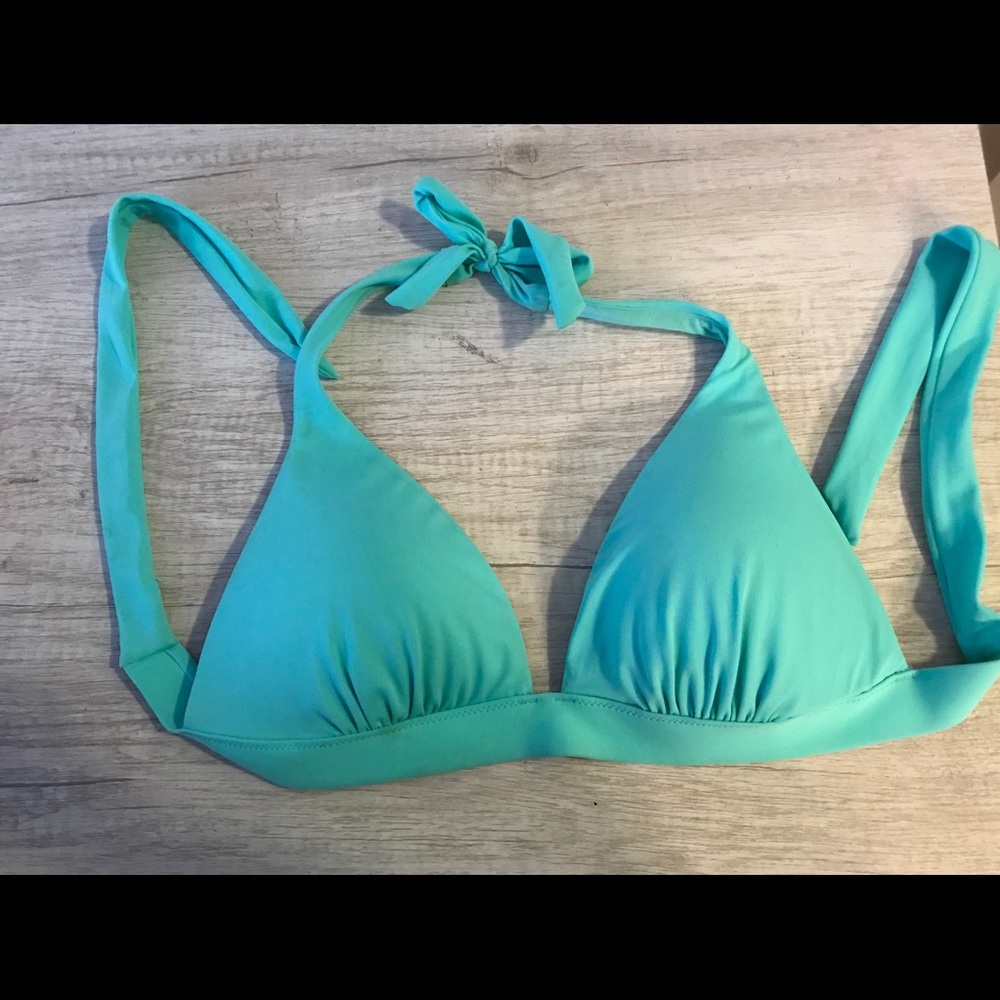 Turquoise Bikini Top
